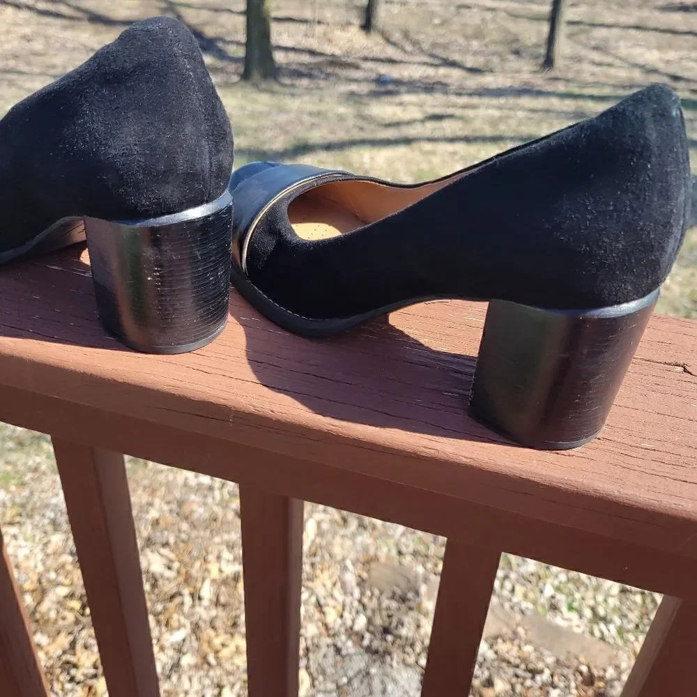 Clarks Black Woman's Tarah Brae Pumps sz 6